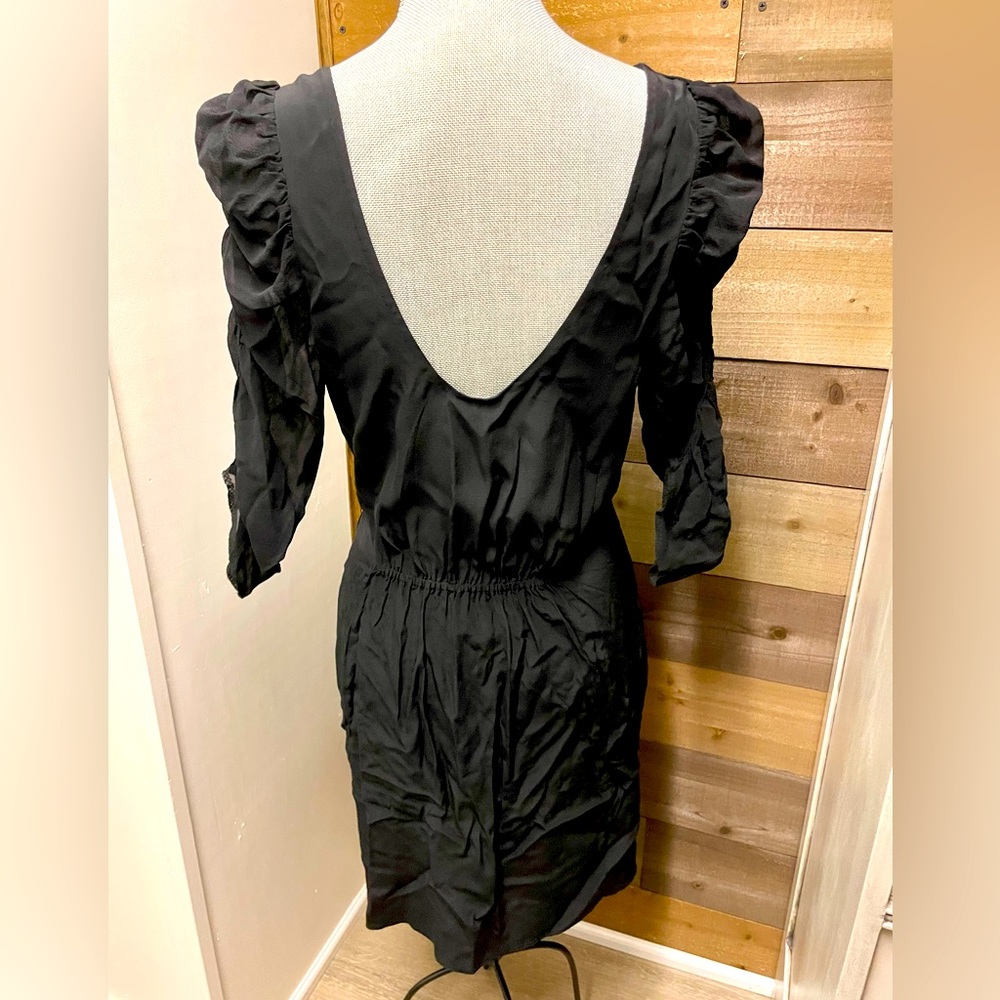 Wilfred Silk Black Dress - Medium